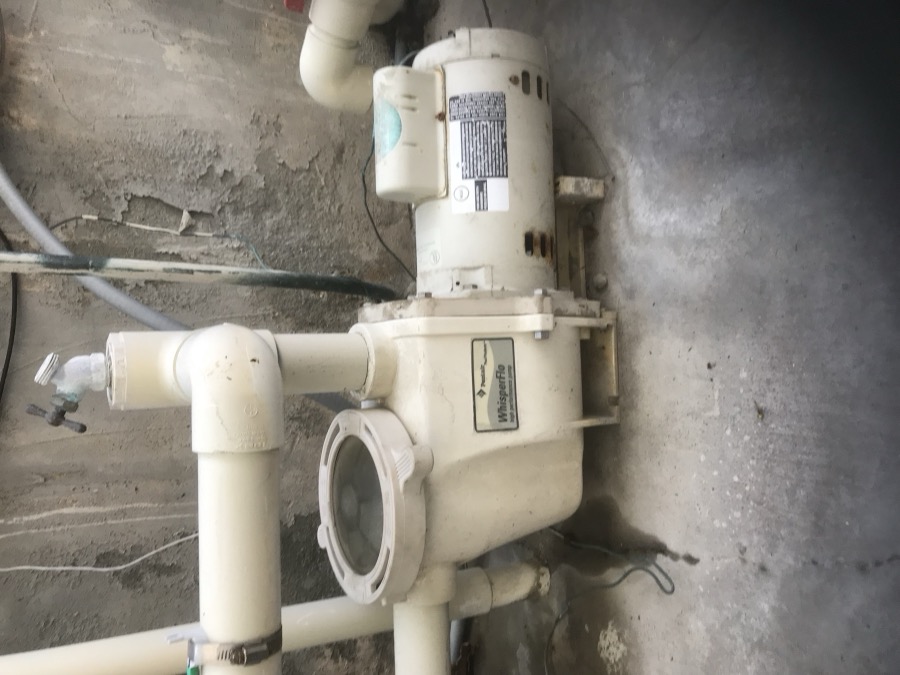 Pool pump repair